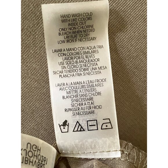 Calvin Klein Olive Gold Round neck Tee Top T-shirt Short Sleeves Size L - Picture 7 of 12